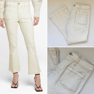 Frame Le Bardot Crop Flare Jeans